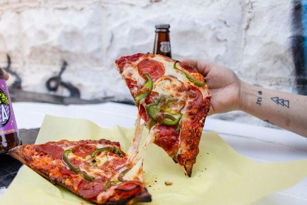 Cross Eyed Cow Pizza