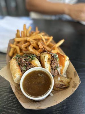 Beef Birria Dip Sandwich