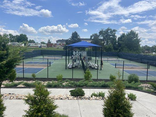 Pickleball courts