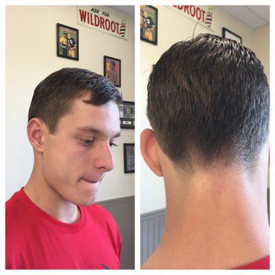 Both my boys got very handsome hip haircuts! Thank you Kyle! We will be back in 4 weeks!