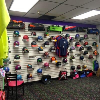 The bowling ball wall