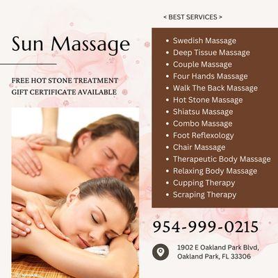 Check out our services and benefits