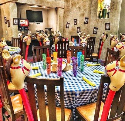 Luncheon in Mission Dining Room