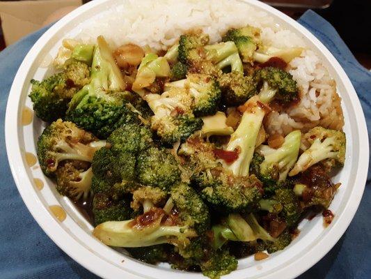 Broccoli in Garlic Sauce