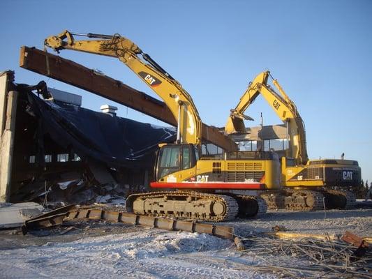 Flying Tigers bldg demo