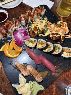Clayton Roll, Crazy III Roll, Spicy Tuna Roll