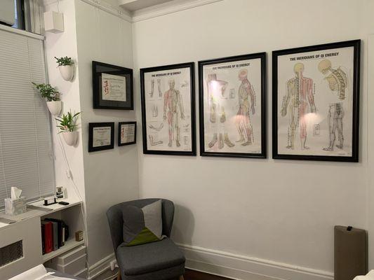 One on one consultation space.