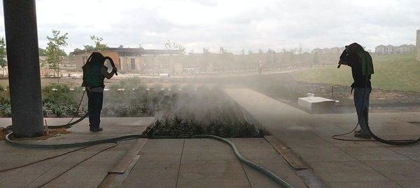 Metro Transit Sandblasting
