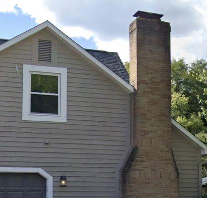 Power washing before