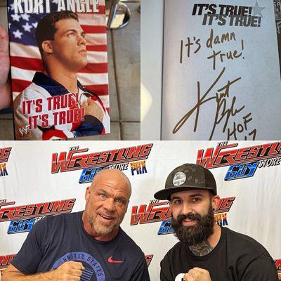 HOF, Olympic Gold Medalist Kurt Angle. Chad Fortna @_thedailydoseofsavage_