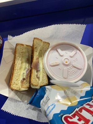 Big Blue Grilled Cheese