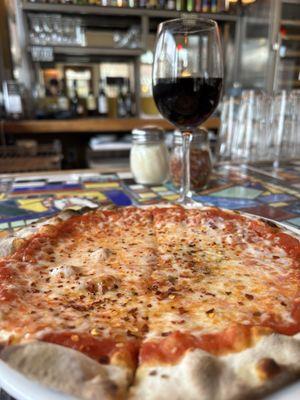 Chianti and small cheese