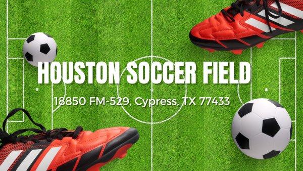 Discover soccer paradise at 18850 FM-529, Cypress, TX 77433. With pristine pitches and a central location