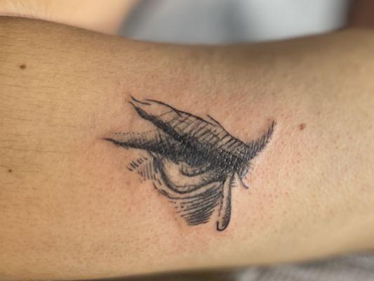 Tattoo by our artist and esthetician: Florence