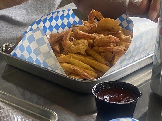 Fried shrimp