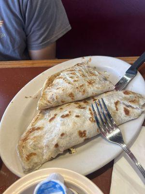 Baleadas- my husband only ate half of one because they were cold!