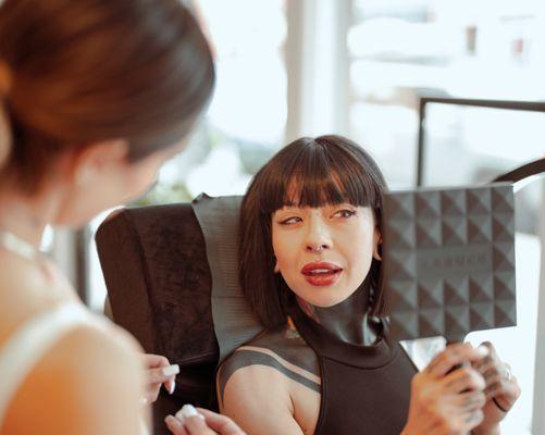 Lash Extensions for the beautiful Ivy at KB Glam, located in SOKO Salon in the highlands of Denver, CO.