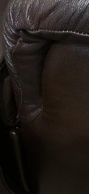 Bad construction on loveseat