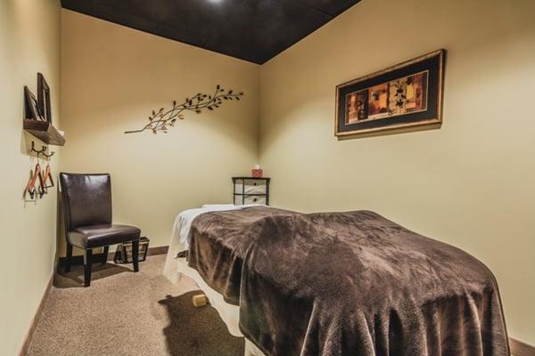 One of the six rooms we have