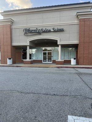 Exterior of building.