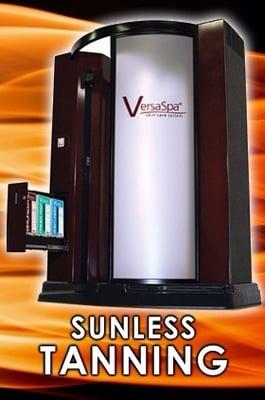 The best Spray tan booth.