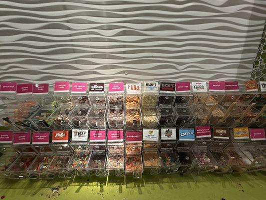 I love all of the toppings!!