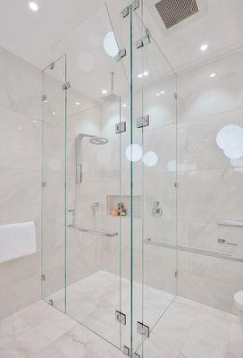 Custom Shower Door.