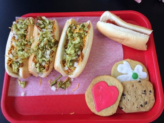 Our food: nothing special here, especially seems how everything is prepackaged or canned food!