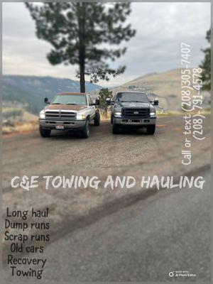 C&E towing and hauling