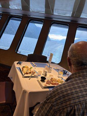 Dining with a view and great food!!!