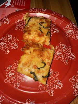 Not a great pic but a delicious pizza.