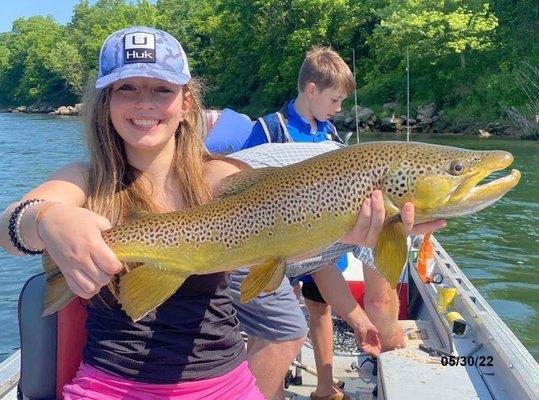 Cotter Trout Dock