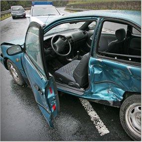 In a car wreck, give us a call to assist you!