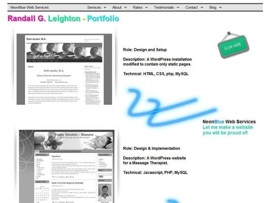 NeonBlue Web Services