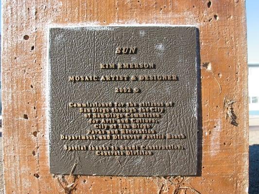 Oceanlife, Sun & Waves - Mosaic sculptures