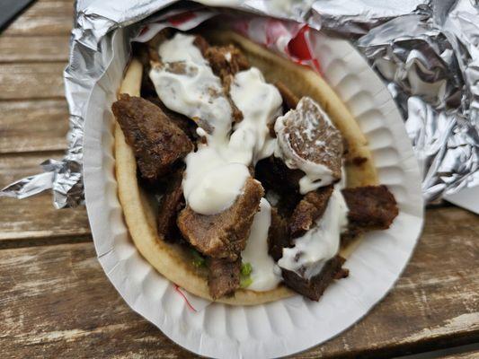 #4 Lamb Gyro, deeeeelicious!!!!
