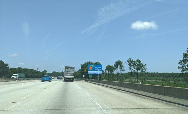 St. Marys River Bridge, I-95 at the Florida-Georgia border