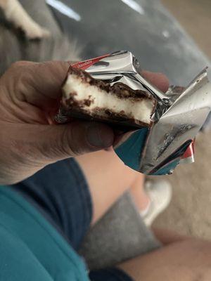 This is not a 3Musketeer I'm not use to. I'll stick to a gas station purchase