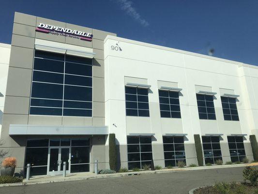 Outside view from front entrance