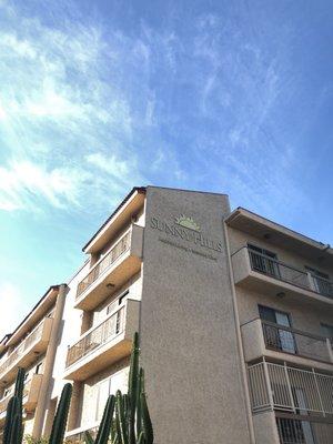 It's a sunny day inside Sunny Hills where I see smiling happy residents in this clean and warm Assisted Living.Thank you Susan for the tour.
