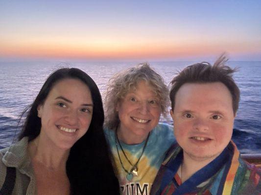 Amy, Debbie and Sean Edward Moore