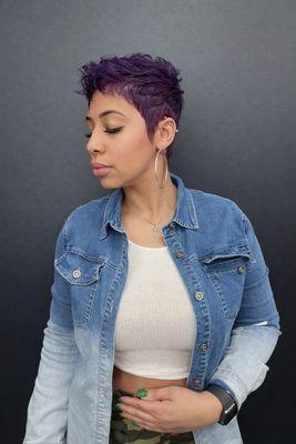 Short Pixie and Color