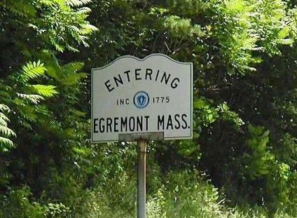 Entering Egremont, MA on Route 23