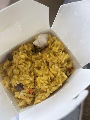 This is not a fry rice at all this the nasty place in coldwater please don't go there