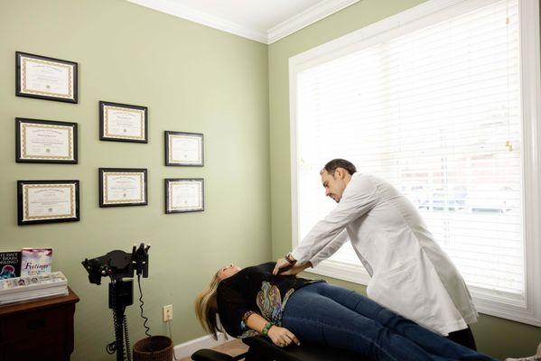 Visceral Manipulation. Effective at correcting hiatal hernias, dropped kidneys, prostate, bladder, uterus.