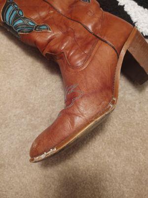 She did absolutely nothing and lied saying that she tried to fix them. The boots are in the same condition they were when I dropped them off