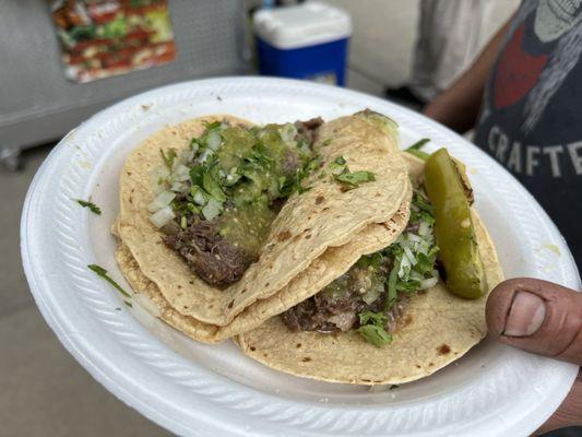 Tacos De Cabeza El Guero