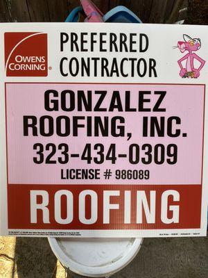 Gonzalez Roofing