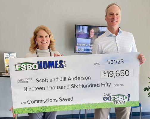 Scott & Jill SOLD and saved $19,650 in commissions by using our services!! Learn how you can save at FSBOHOMES.COM