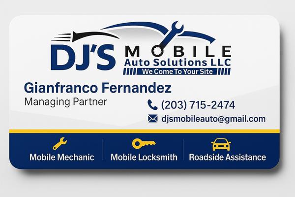 DJ'S Mobile Auto Solutions